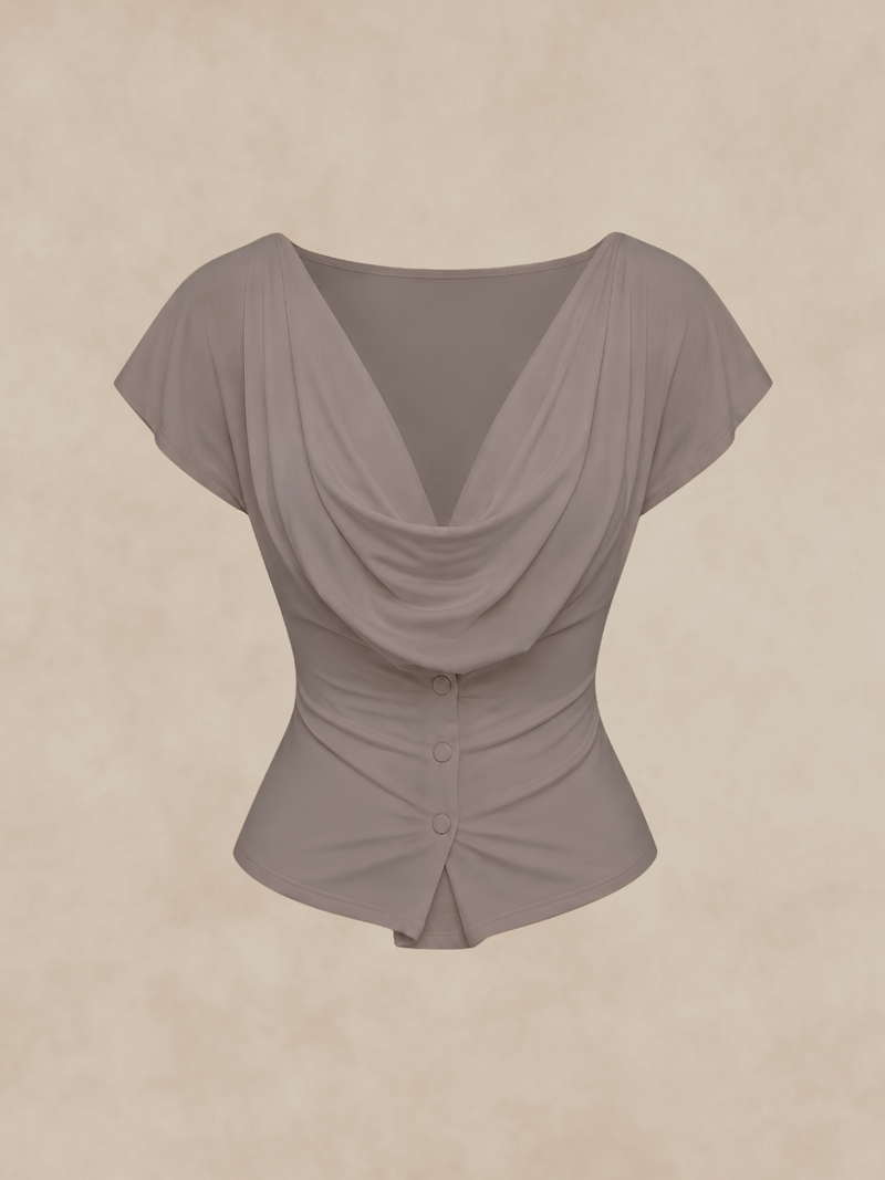 Amelie Draped Top