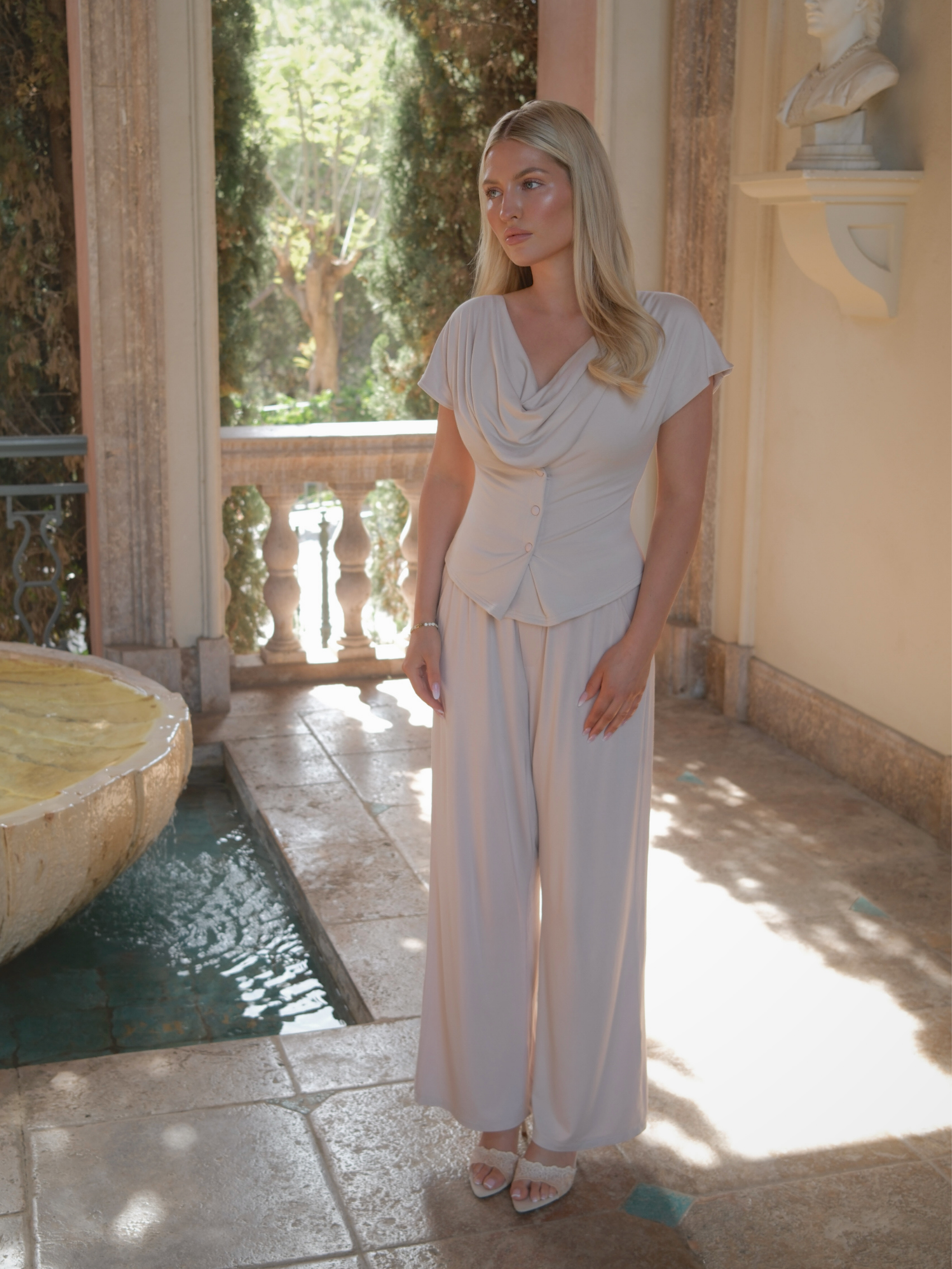Amelie Draped Top