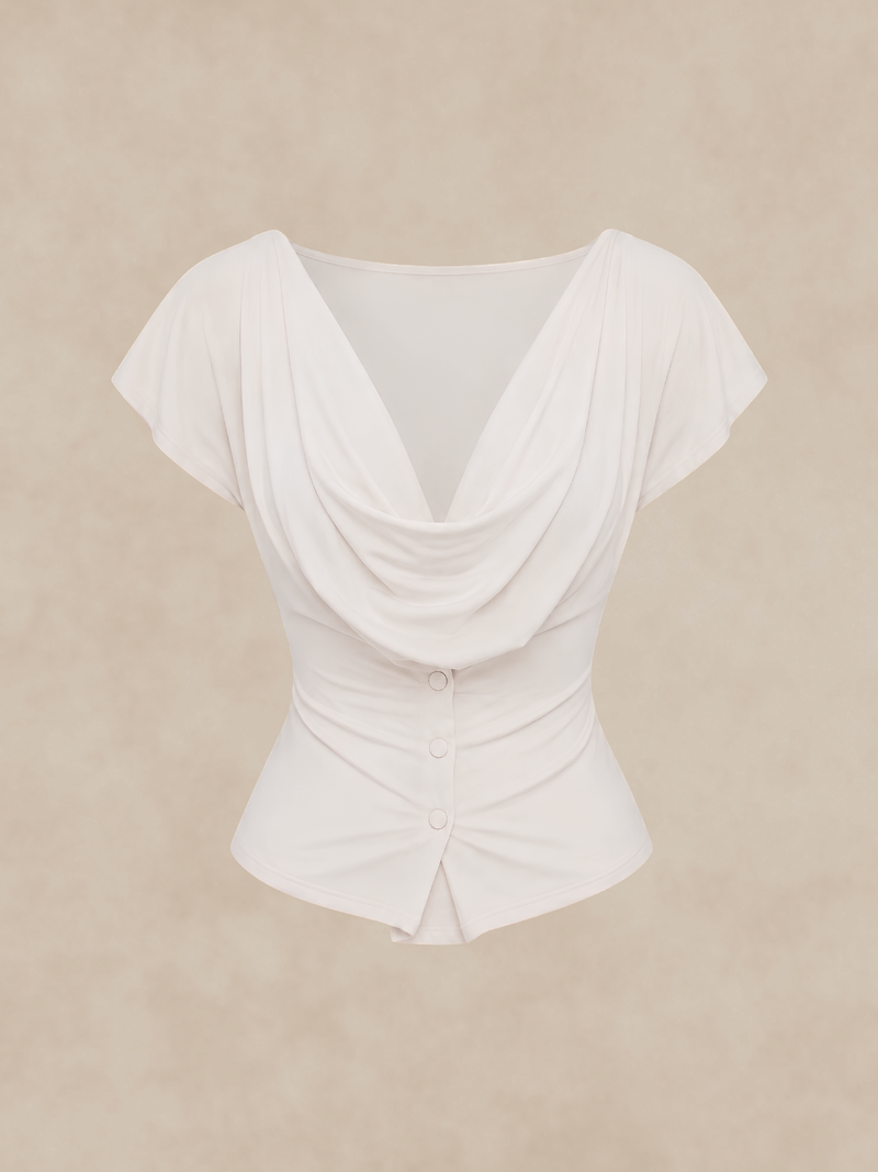 Amelie Draped Top
